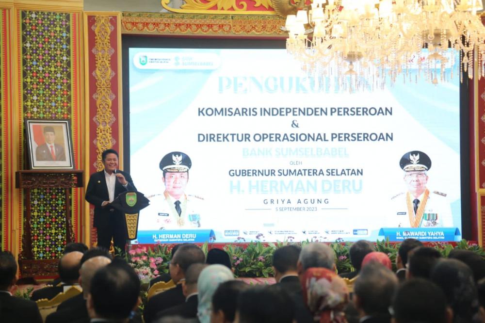 Herman Deru Kukuhkan Komisaris Independen dan Direktur Operasional BSB